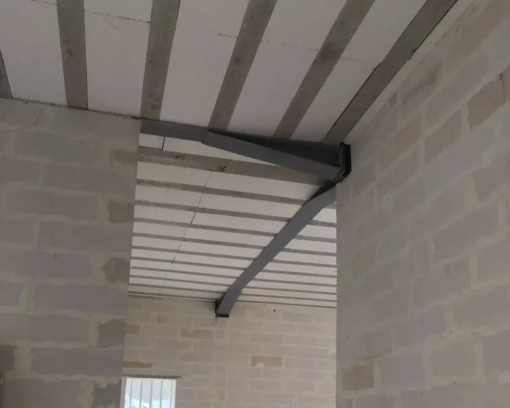 Modern flooring system using Beam and Block technology