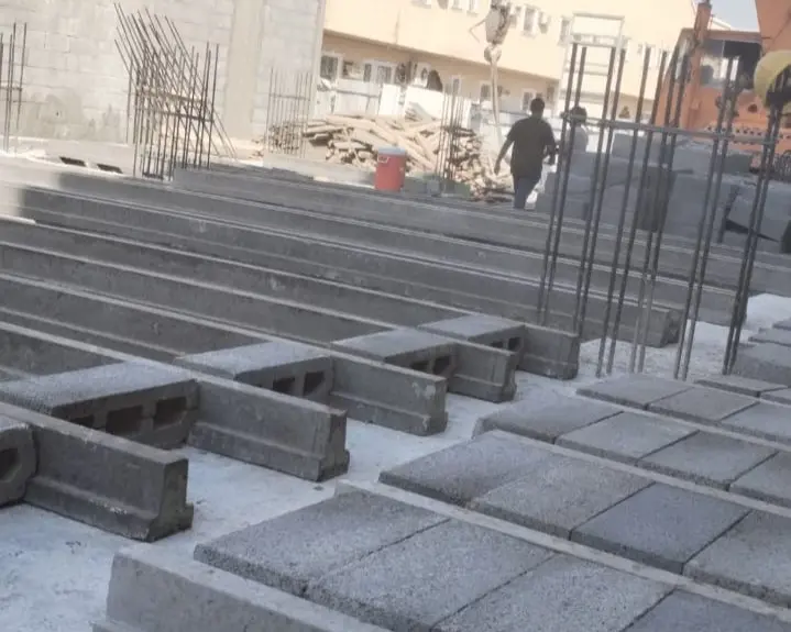 Beam and Block construction project in Saudi Arabia