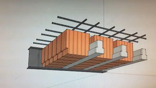 Beam and Block concrete floor structure