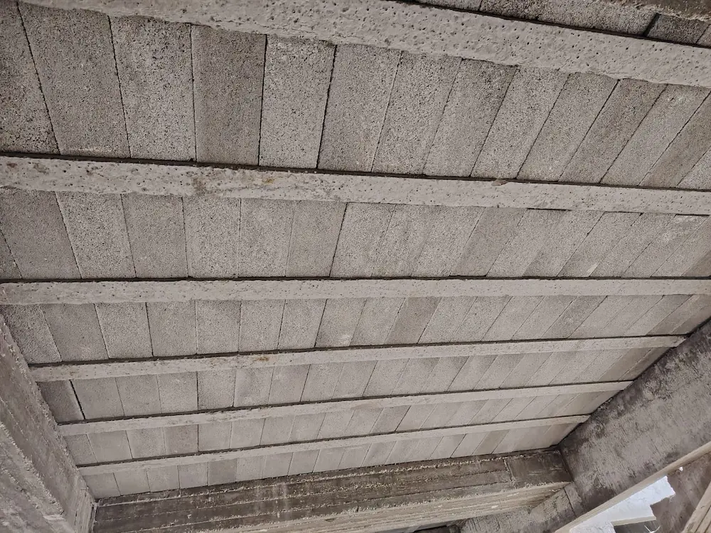 Beam and Block suspended floor system