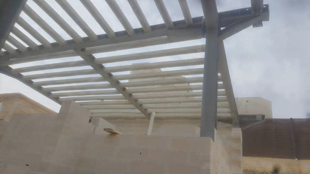 Beam & Block Steel Structure