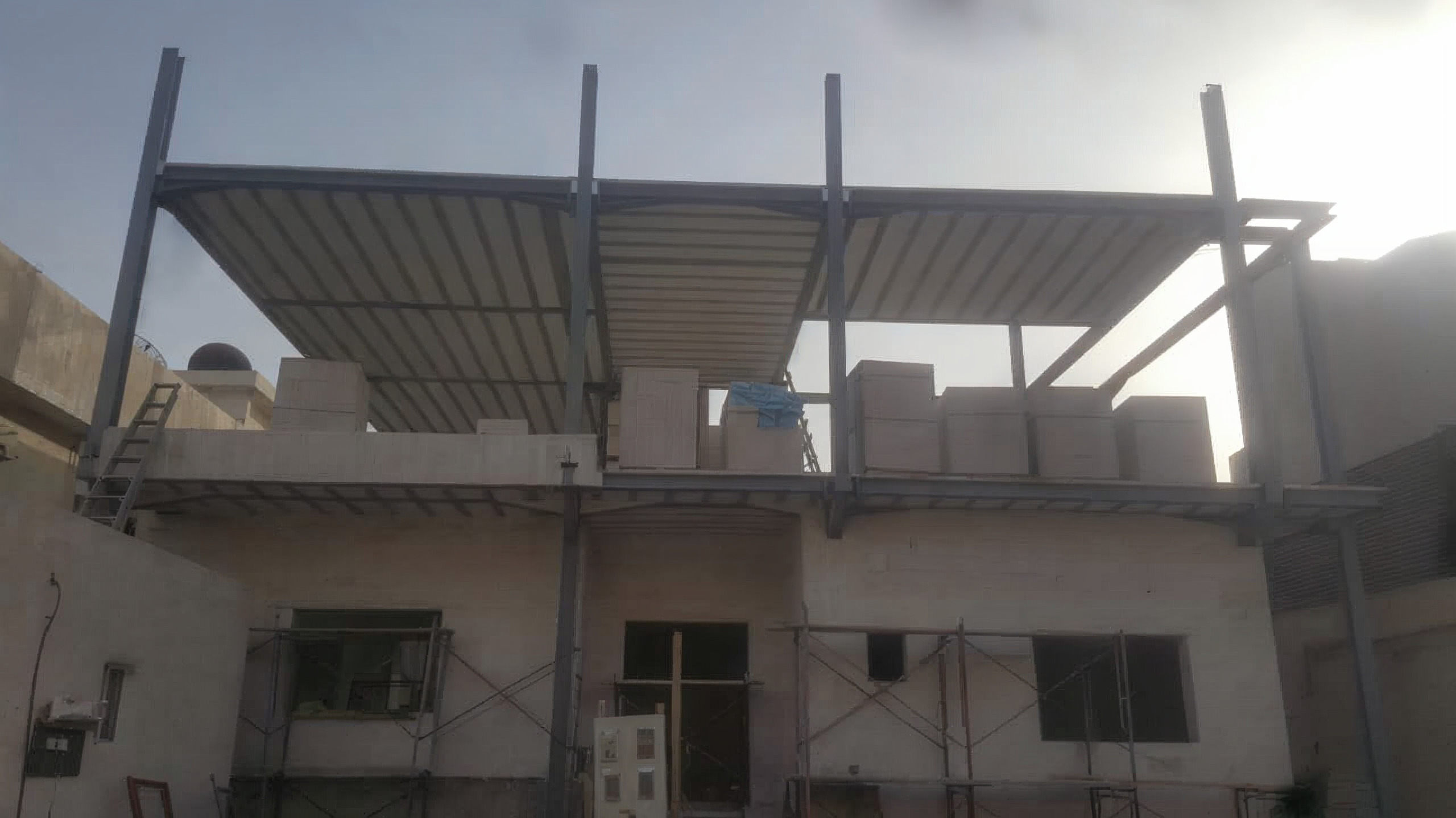 Beam & Block Steel Structure