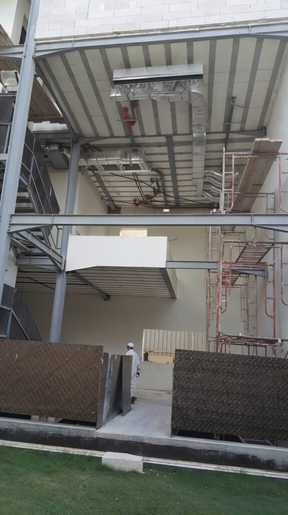 Beam & Block Steel Structure