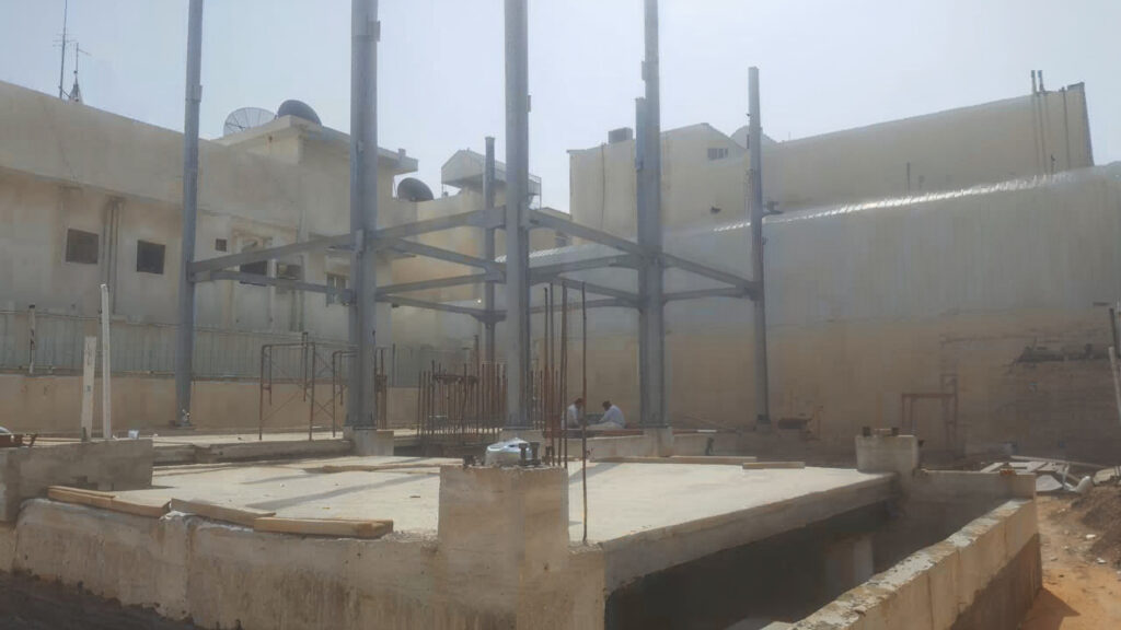 Beam & Block Steel Structure