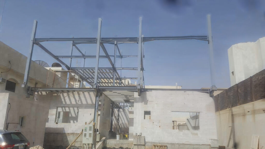 Beam & Block Steel Structure