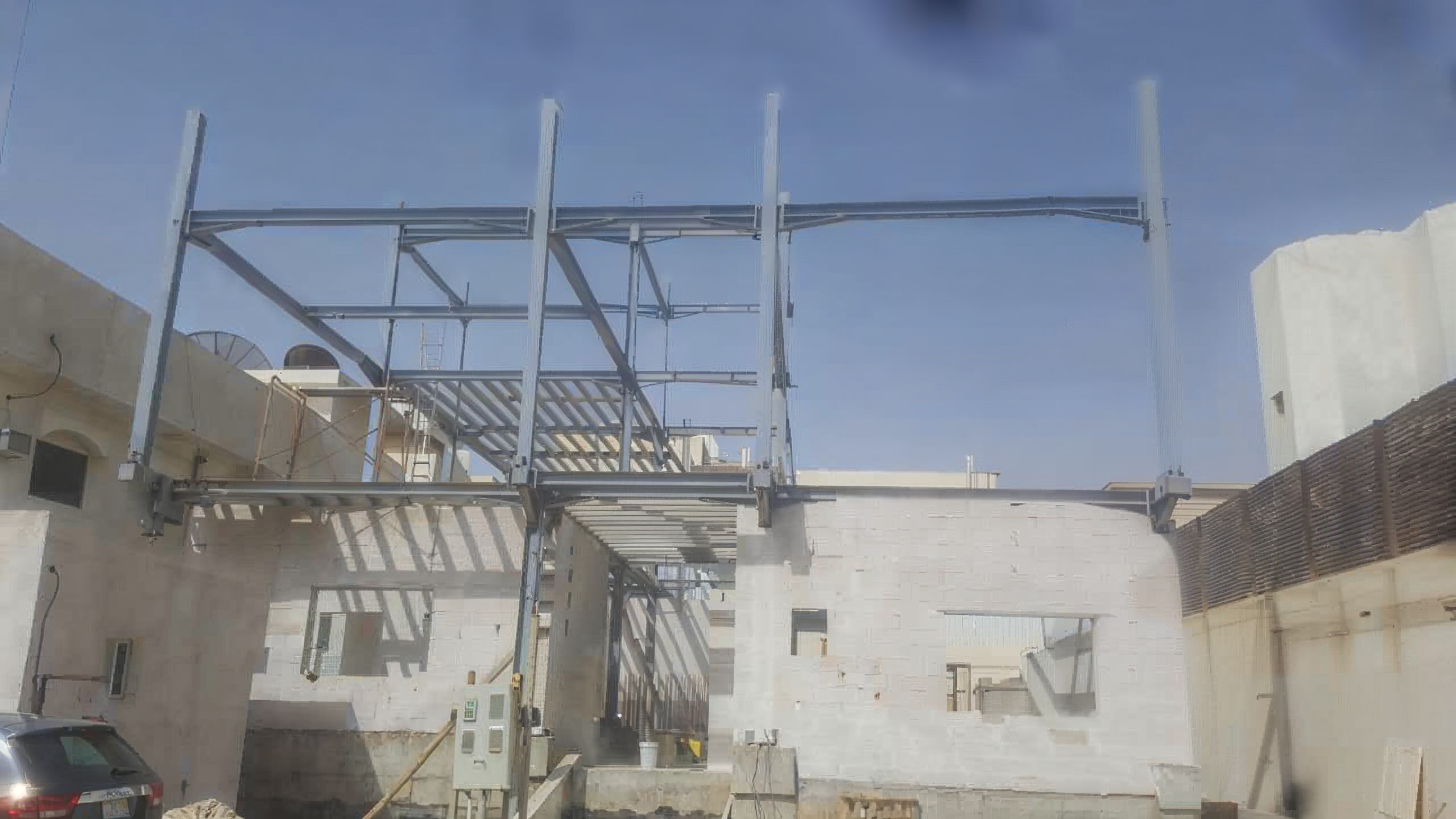Beam & Block Steel Structure
