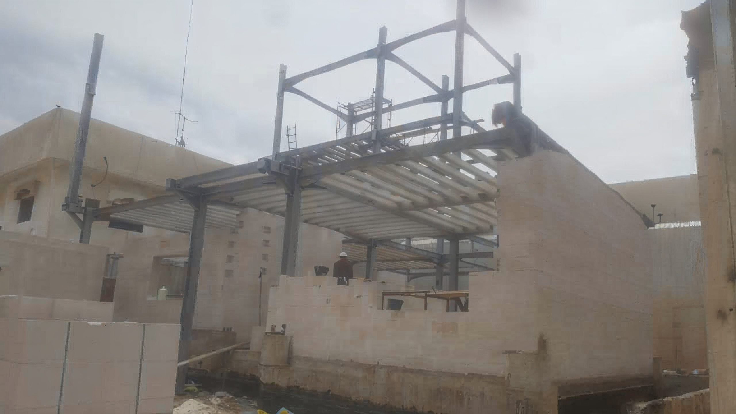 Beam & Block Steel Structure