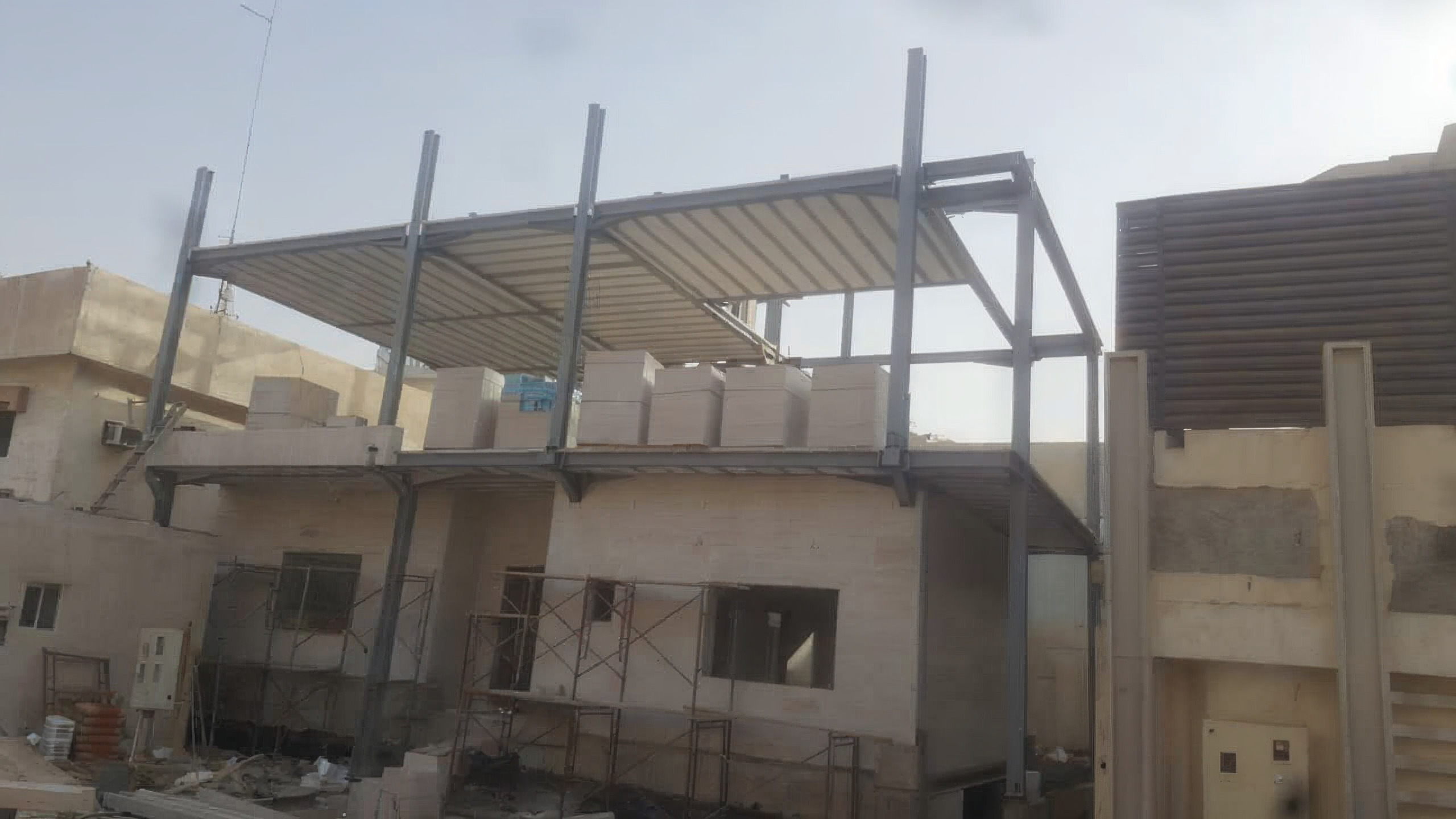 Beam & Block Steel Structure