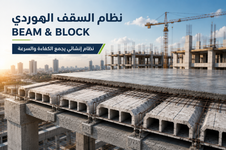 نظام السقف الهوردي Beam & Block