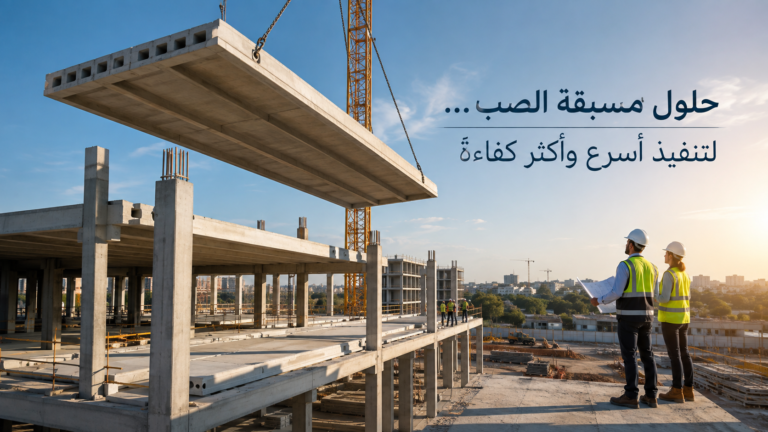 الأسقف الخرسانية مسبقة الصب