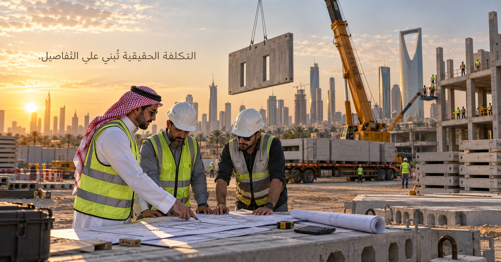 تكلفة بناء البريكاست