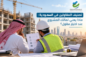 تصنيف المقاولين في السعودية: ماذا يعني لمالك المشروع عند اختيار مقاول؟